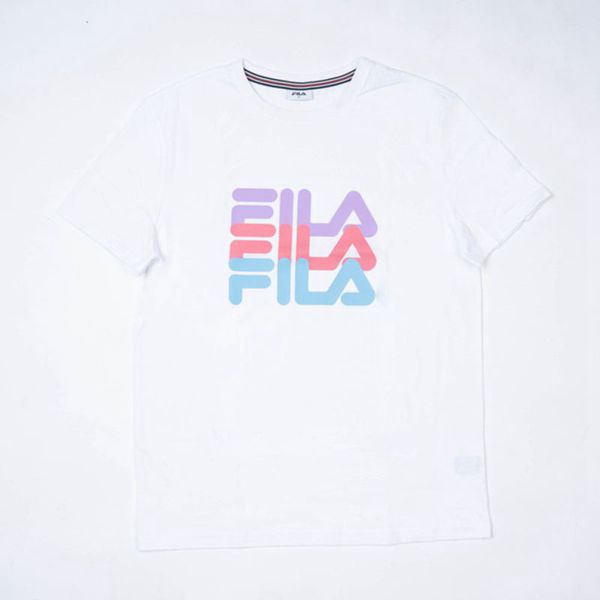 Fila Tričká Damske Biele - Luna Oversized Vypredaj - Slovakia 92760-YFTR